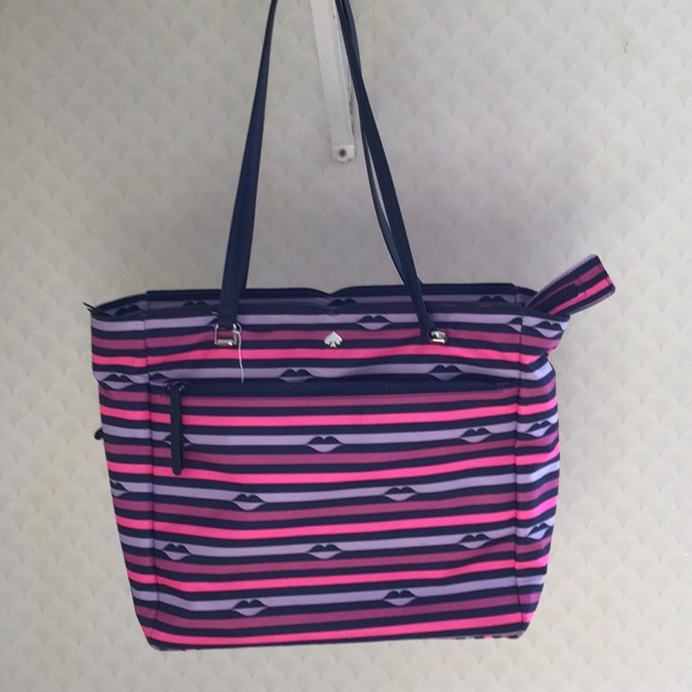 Kate spade kiss nylon tote